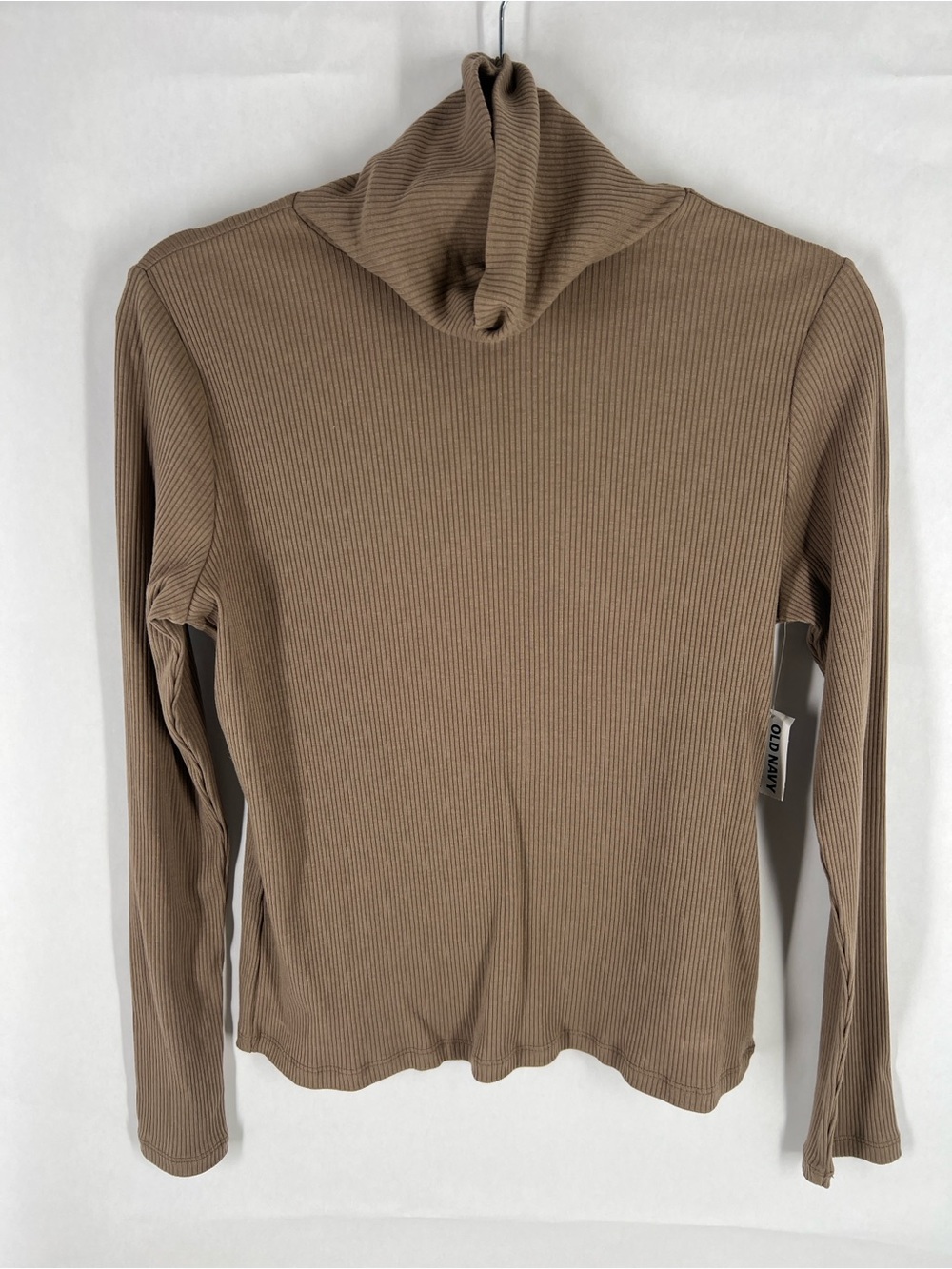 Old‎ Navy Ribbed Turtleneck Top Size M NWT Brown
